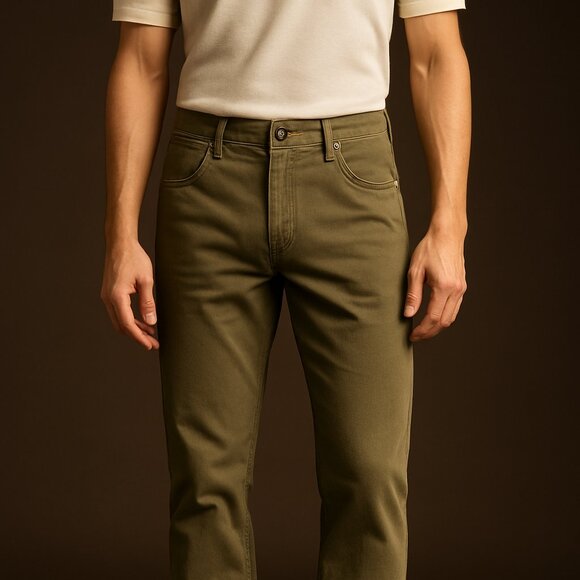 Tommy Bahama Olive Green Casual Pants - Size 32x34 - Picture 1 of 11